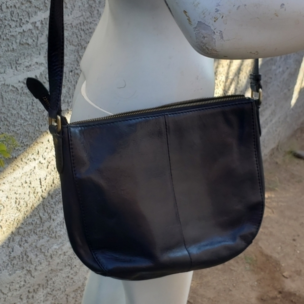 Frye Black Leather Cross Body Bag - Picture 10 of 16